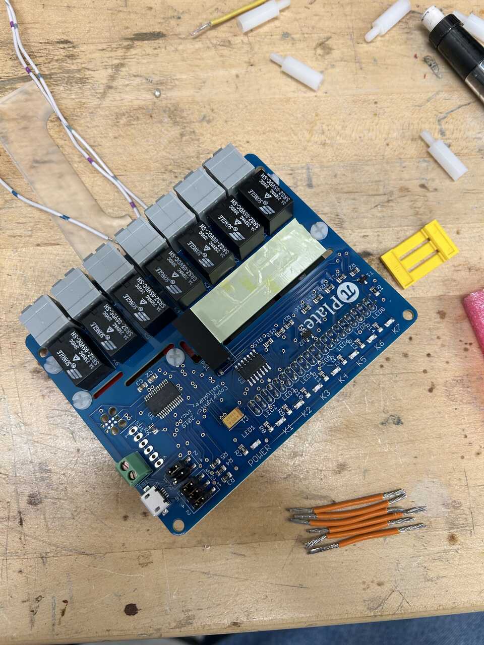 Relay plate bare