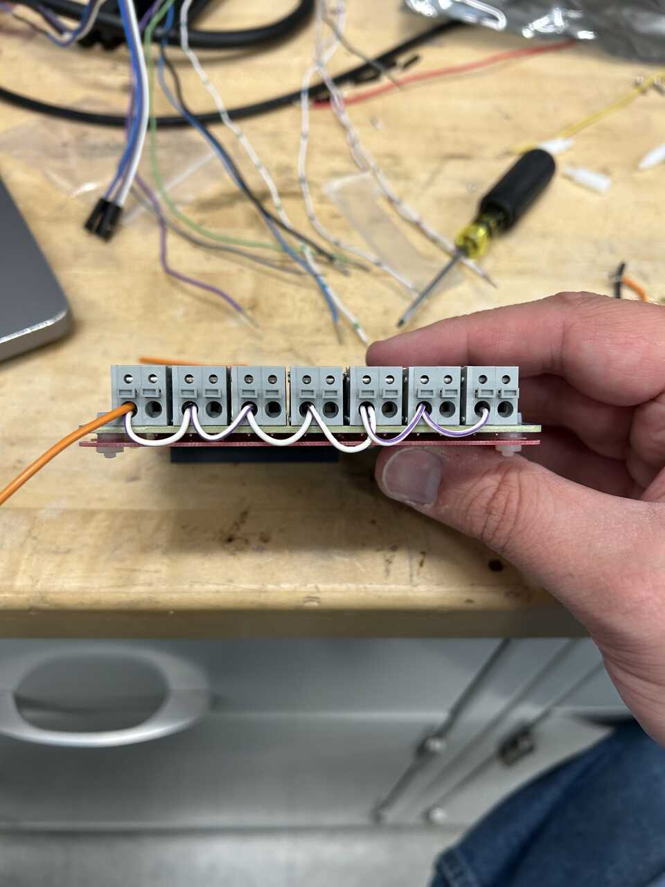 Relay plate jumpered