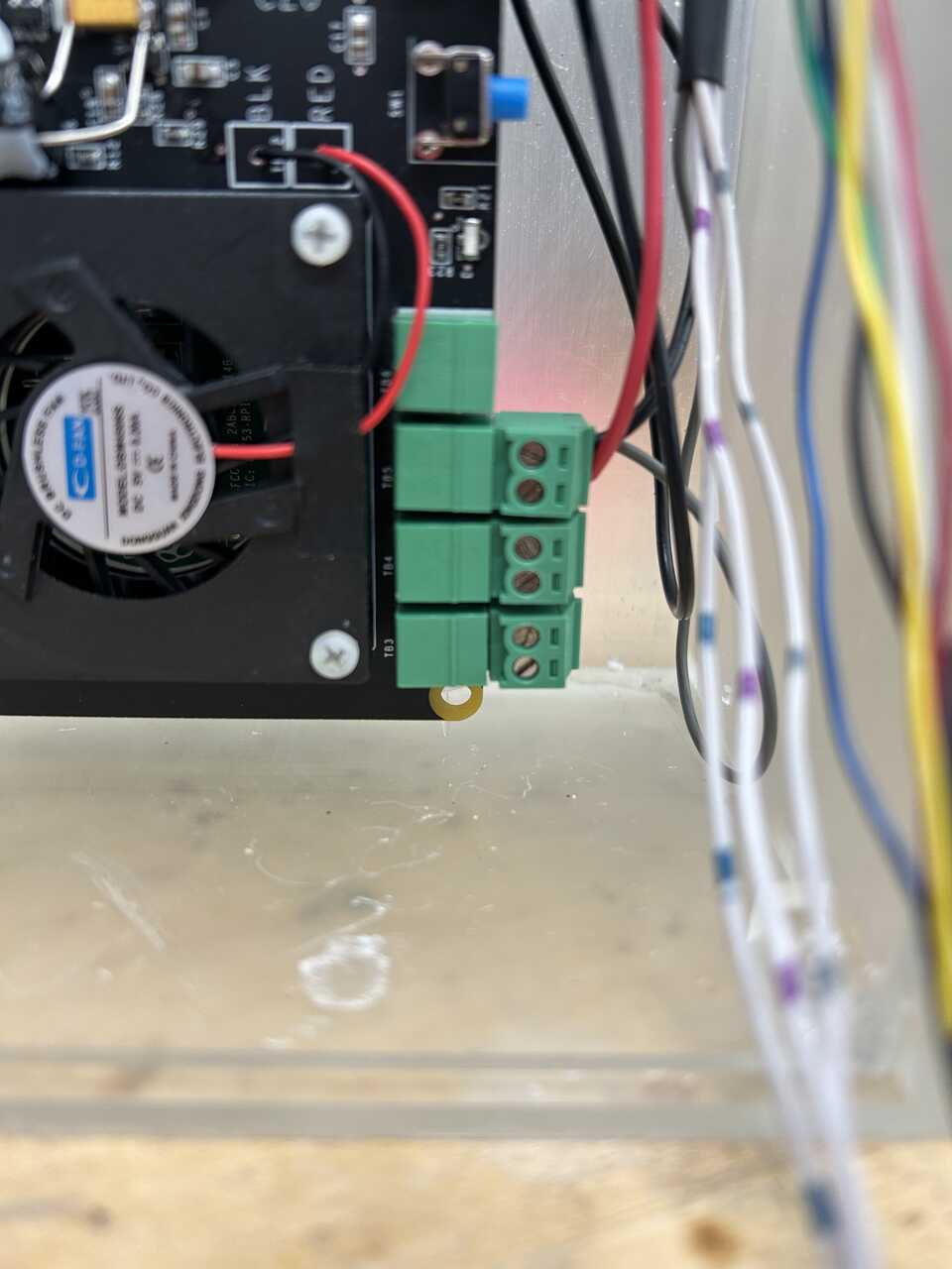 Relay power feed