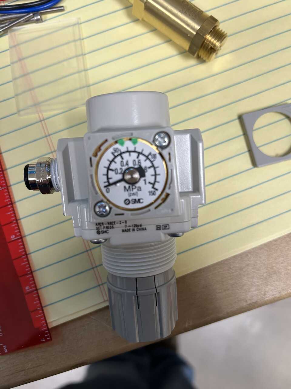 Regulator flip step 2
