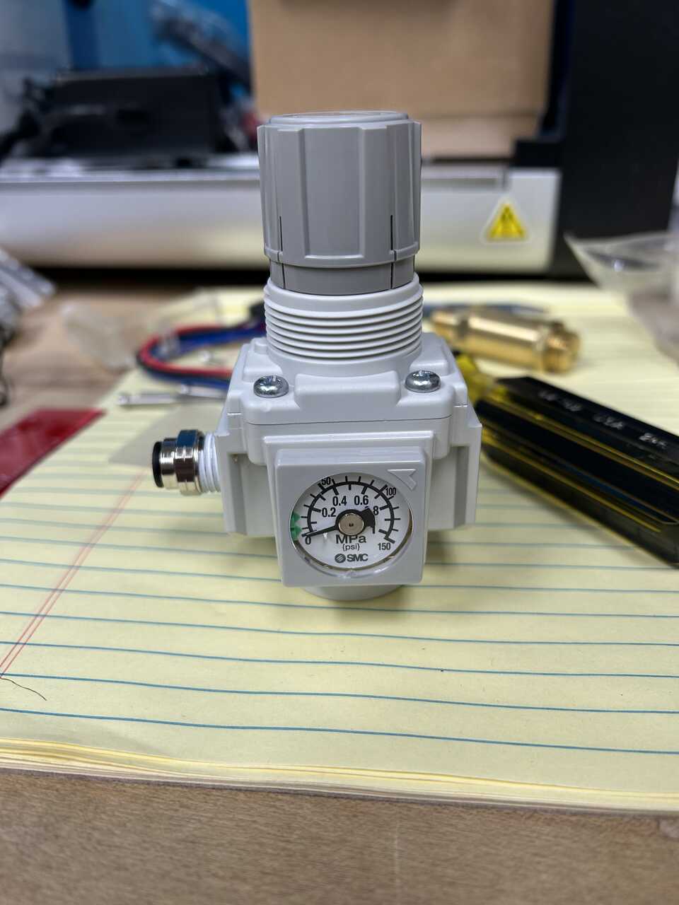 Regulator flip step 6